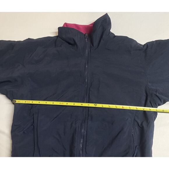 Vintage Women’s Medium Columbia Fleece Lined Windbreaker Jacket Full Zip Pockets - Picture 9 of 12